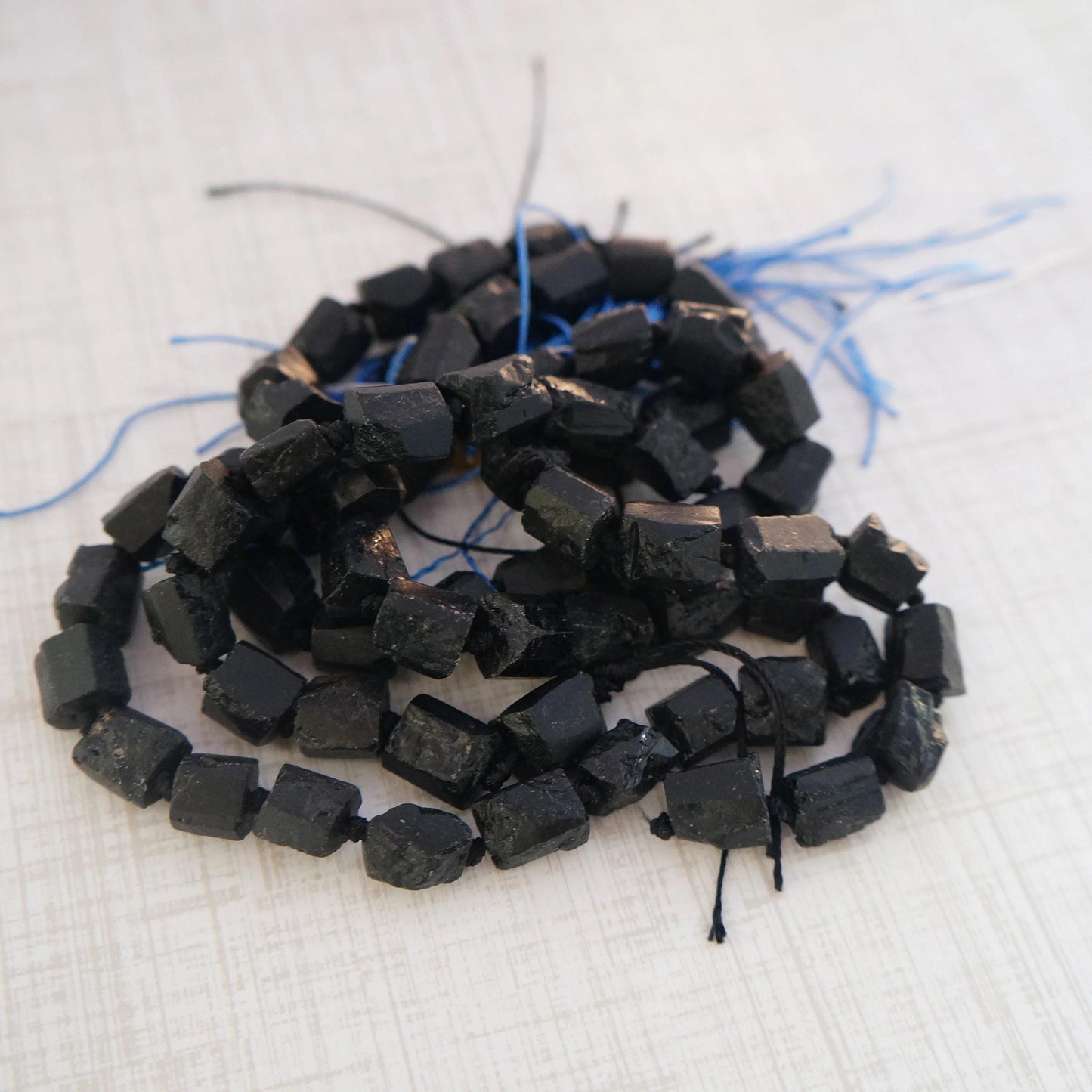 Natural Black Tourmaline Necklace Powerful Necklace Raw Stone