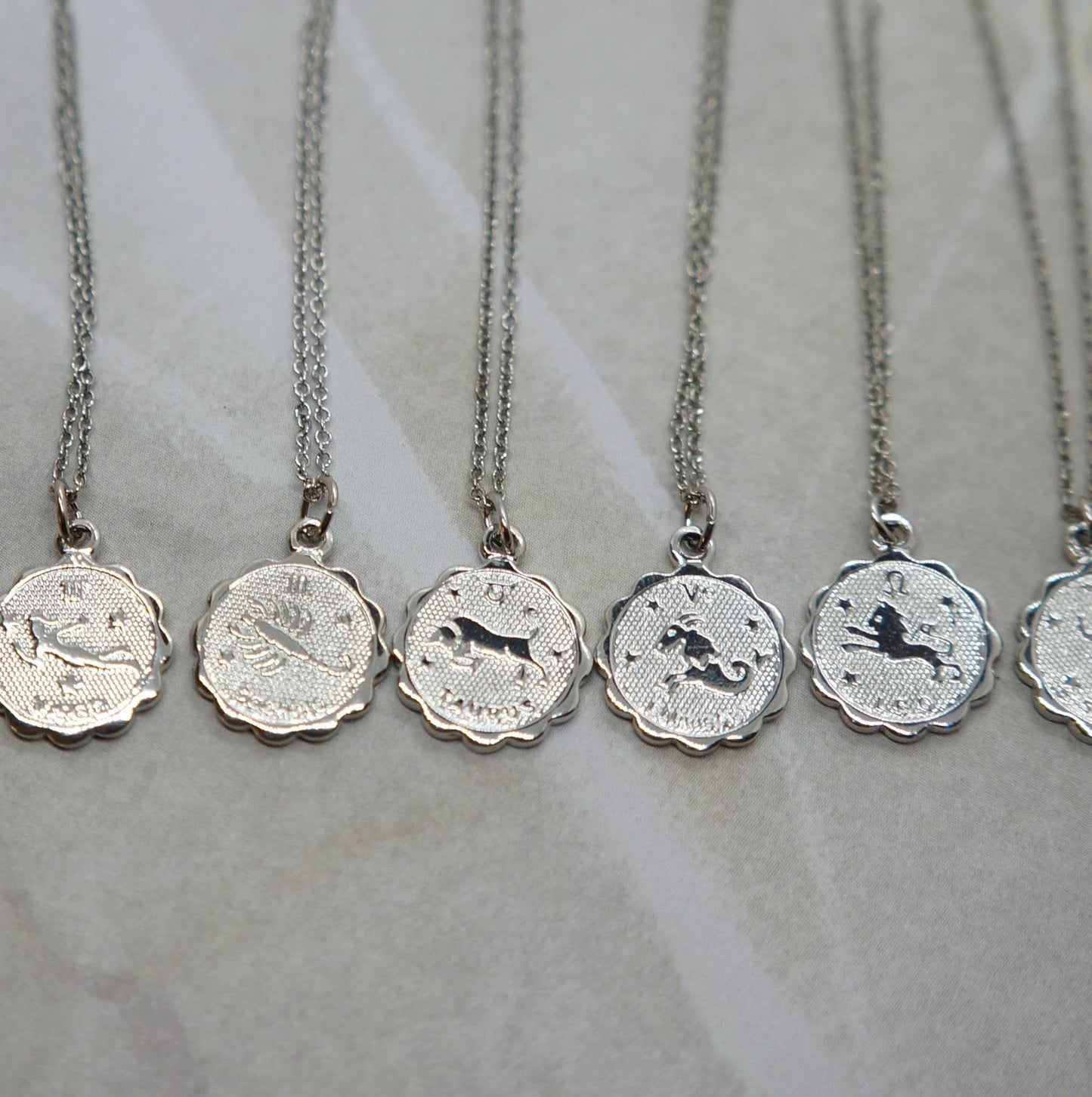 Coin Zodiac Necklace