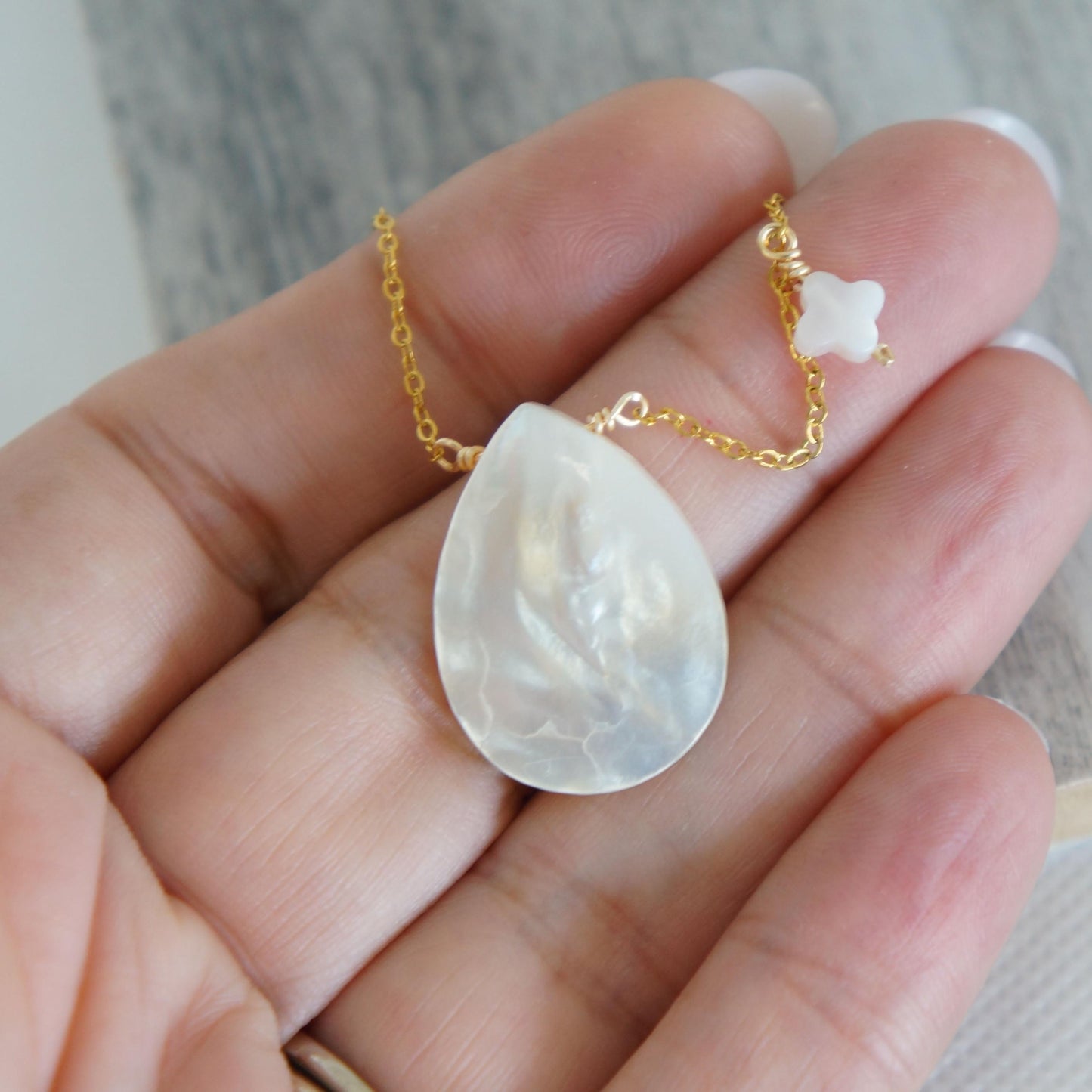Beautiful Shell Necklace, Beach Inspired