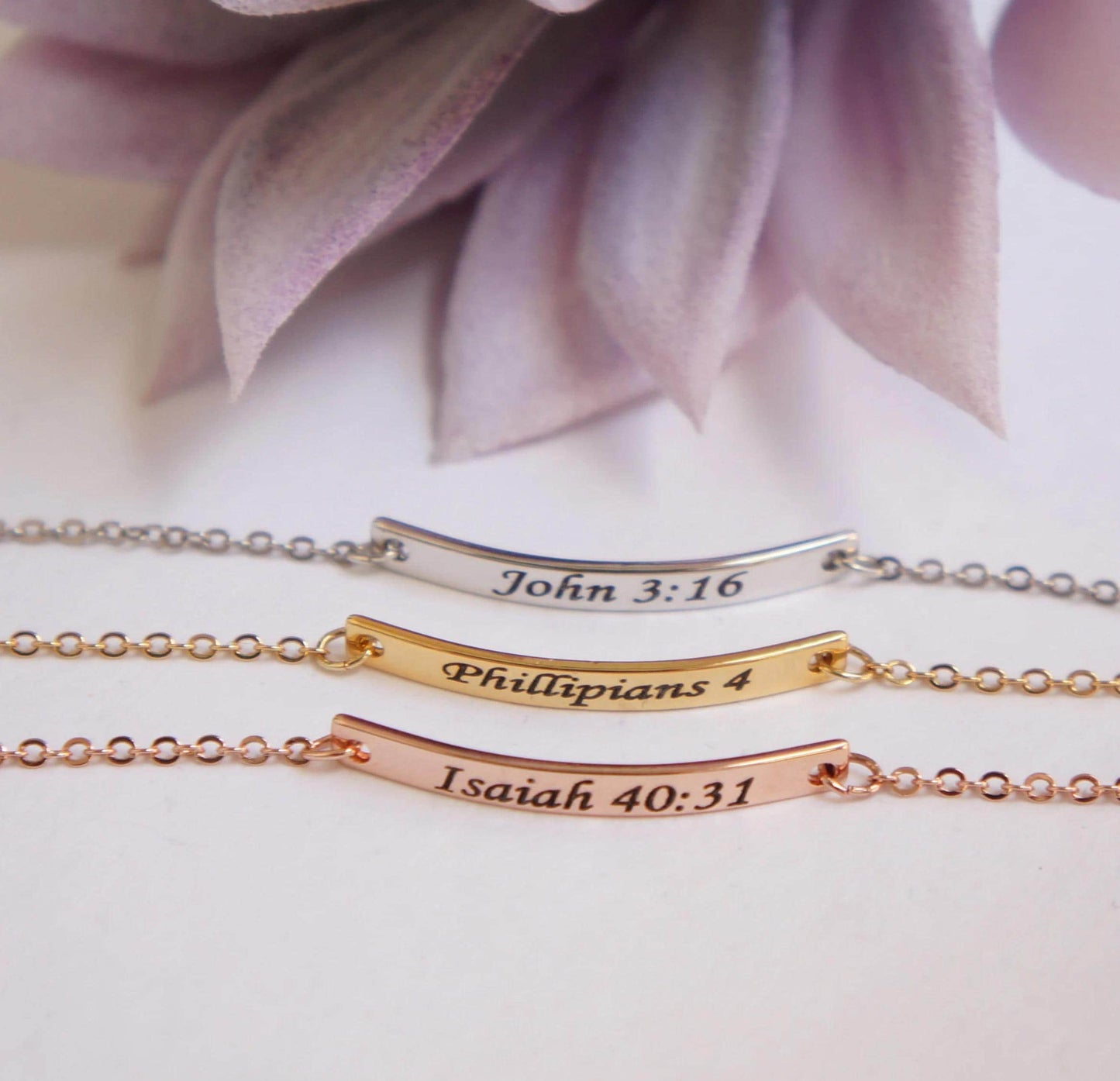 Bible Verse Bracelet Bible Study Gifts Personalized Bracelet for Women Friendship Bracelet Catholic Bracelet Sister Gift