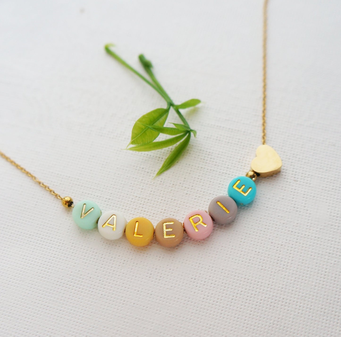 Friendship Necklace Beaded Name Necklace