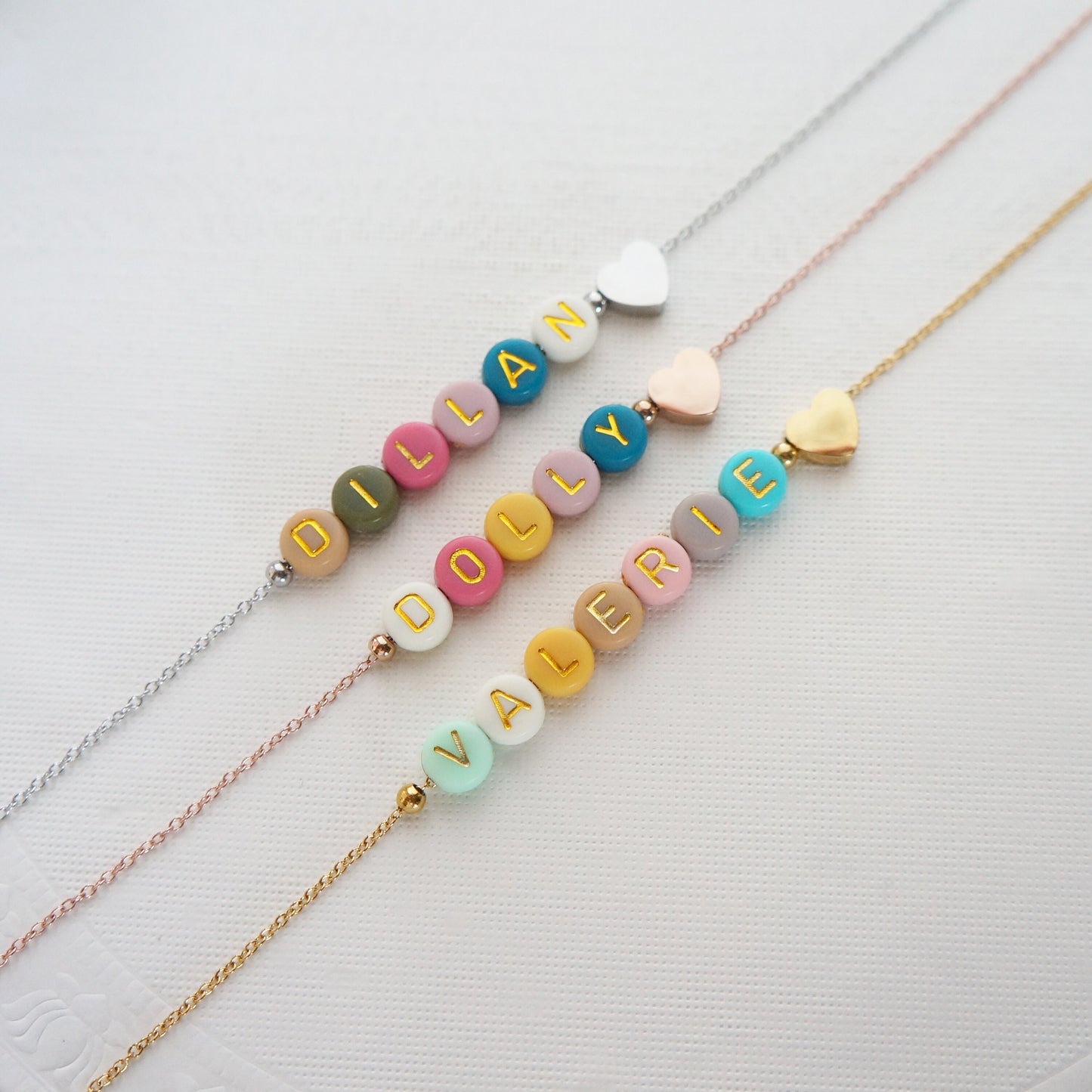 Friendship Necklace Beaded Name Necklace