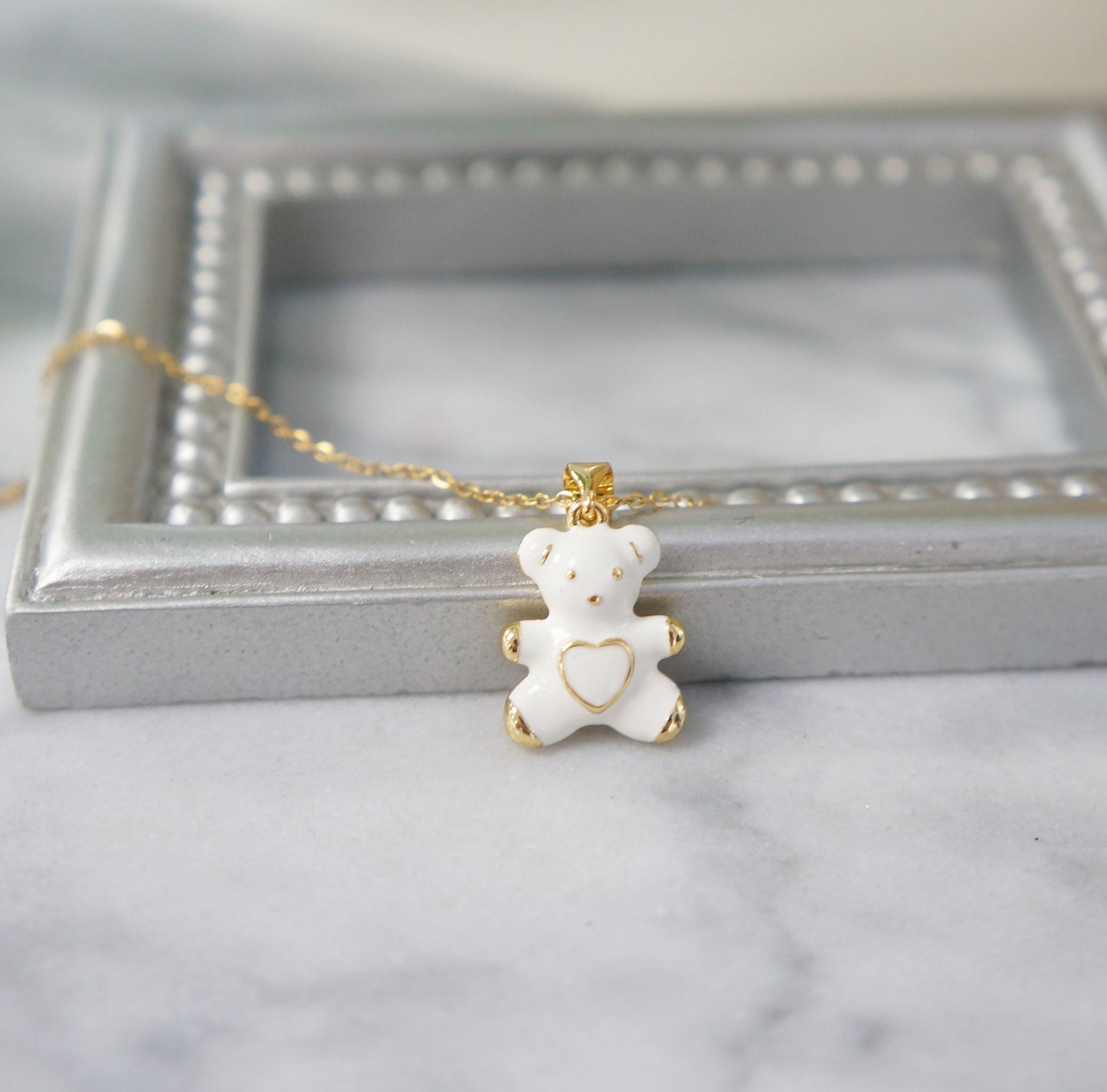 Little Bear Charm Necklace