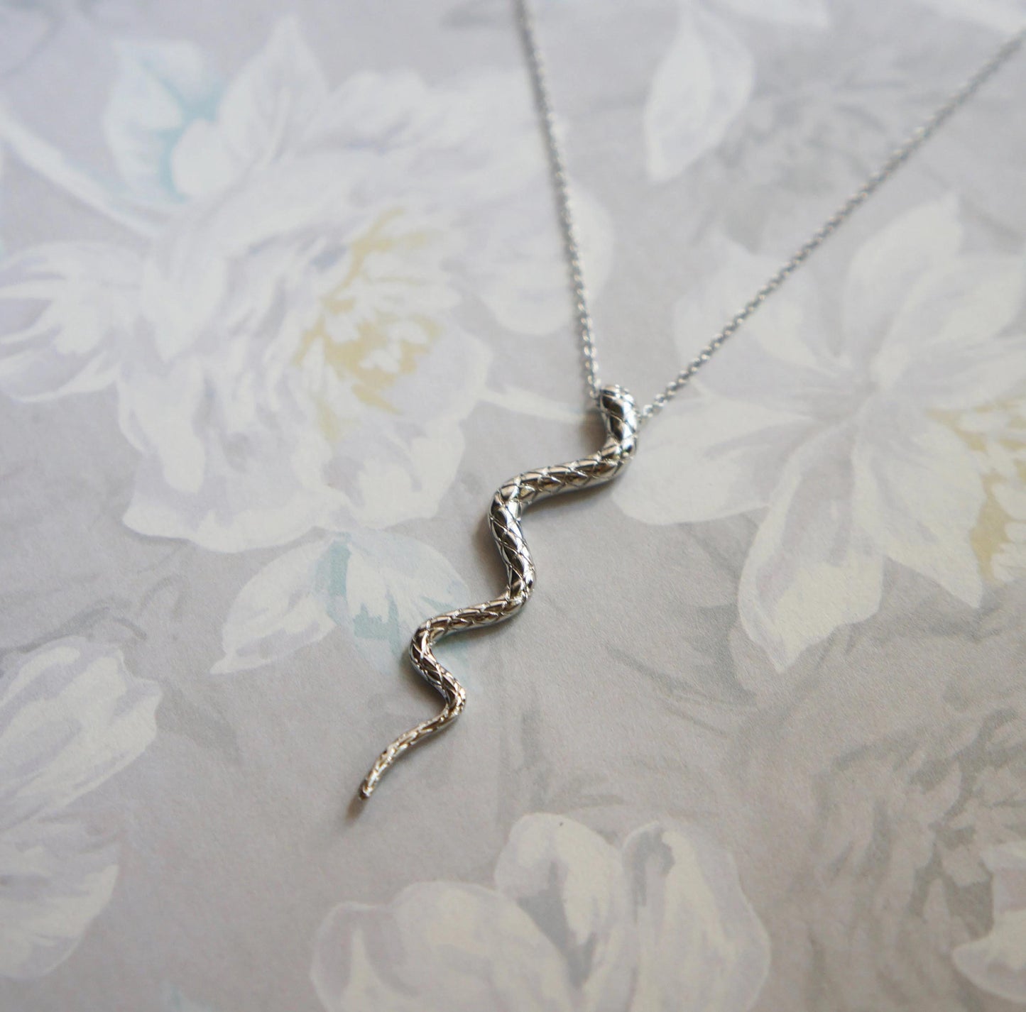 Snake Necklace Gold Serpent Necklace Gift for Her