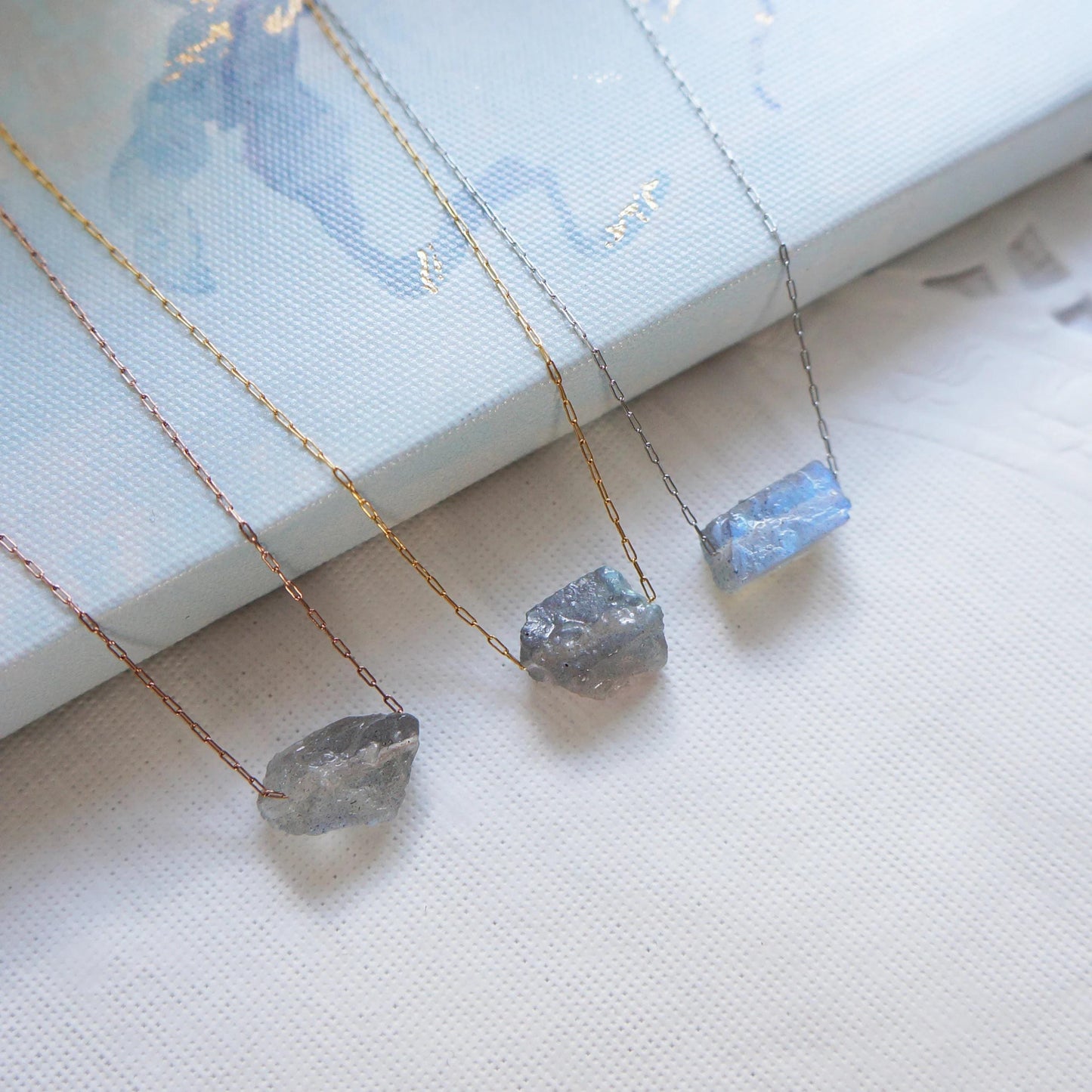 Raw Crystal Necklace Labradorite Necklace Rough Stone Layering Necklace Natural Labradorite Stone Pendant Powerful Necklace Natural Crystals