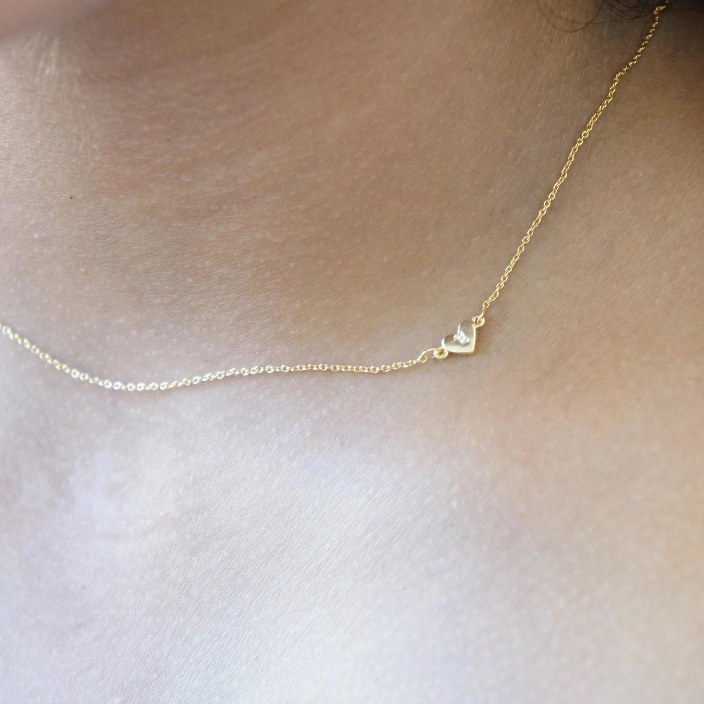 Minimalist Heart Necklace