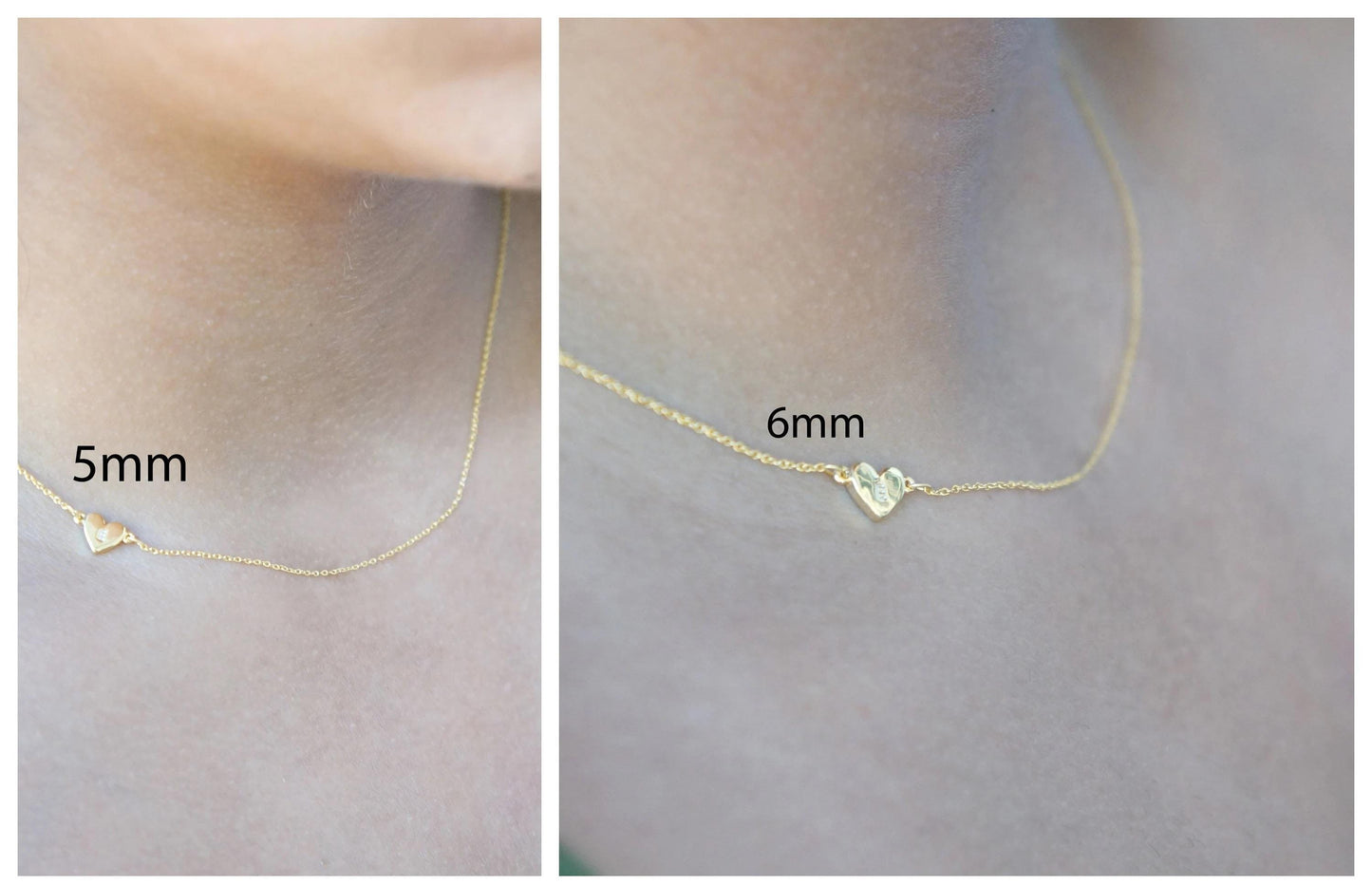 Minimalist Heart Necklace