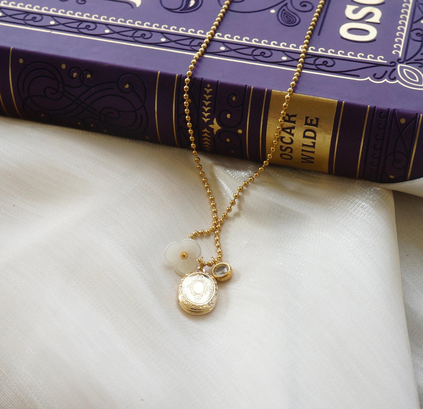 Gold Locket Necklace