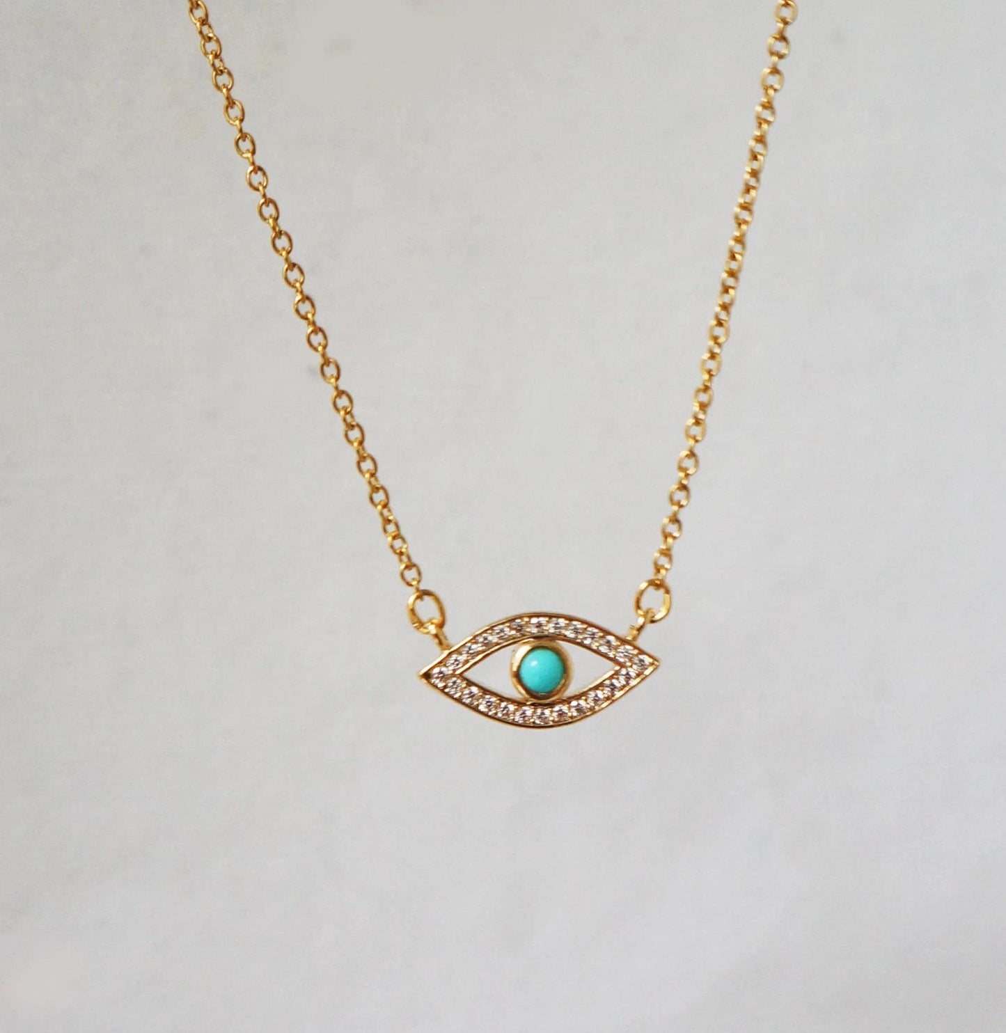 Dainty Evil Eye Necklace