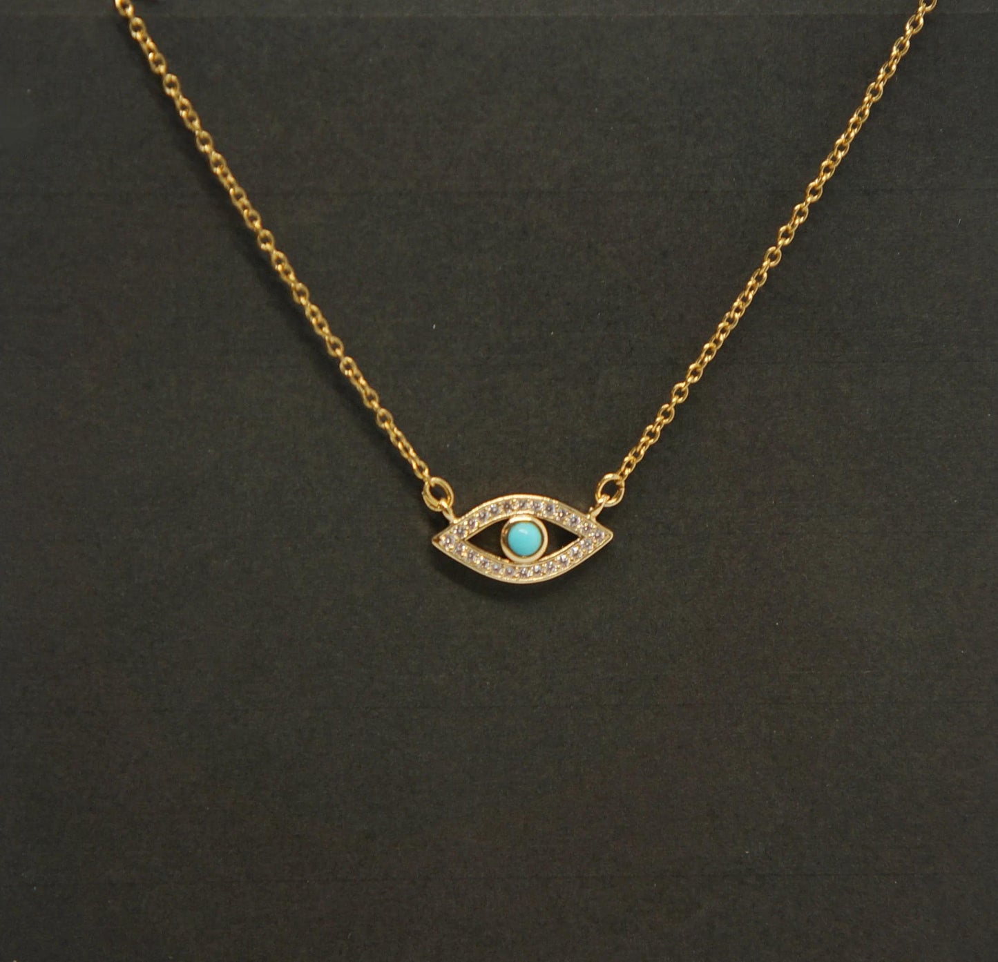 Dainty Evil Eye Necklace