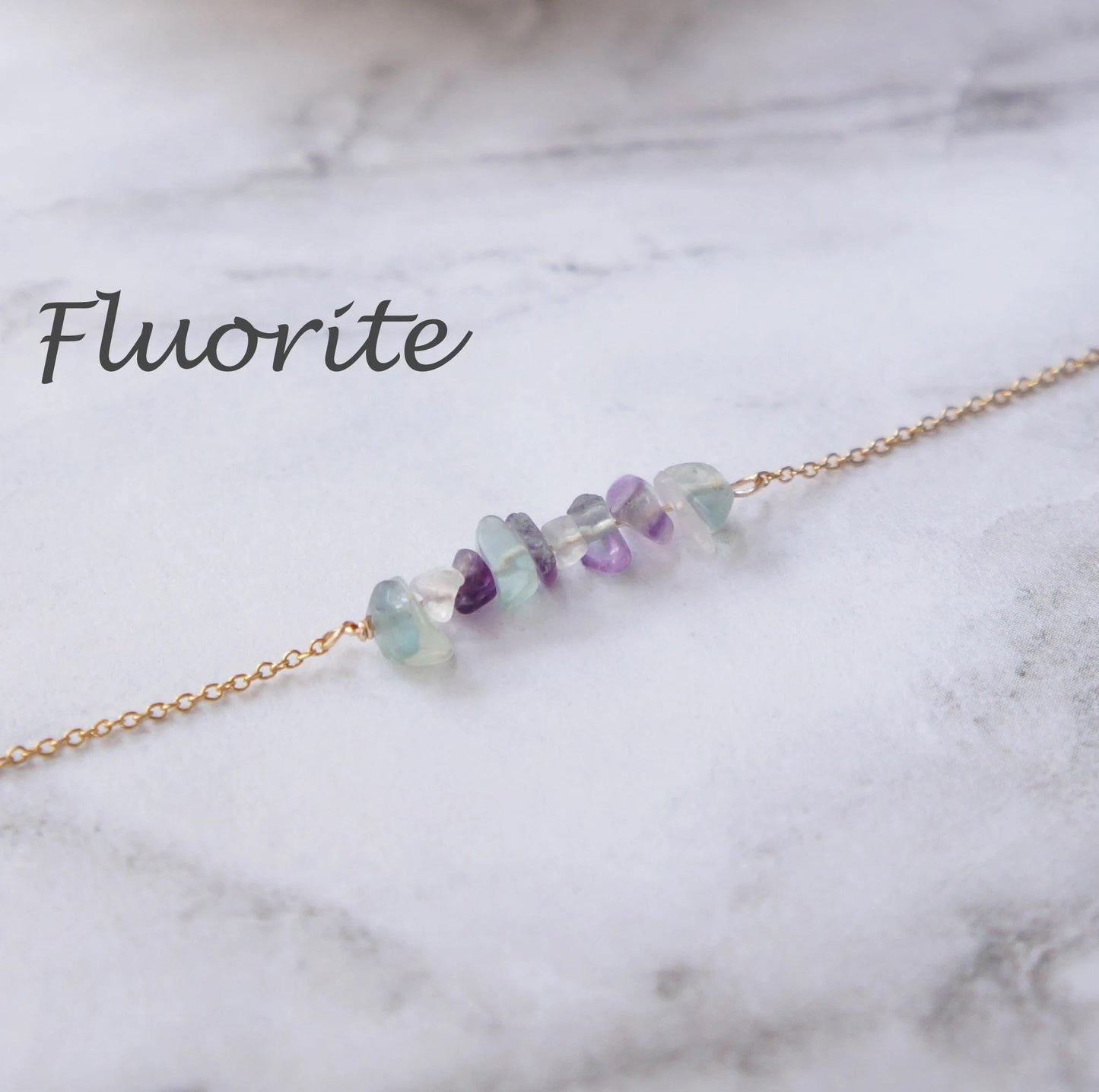 Birthstone Necklace Natural Gemstones