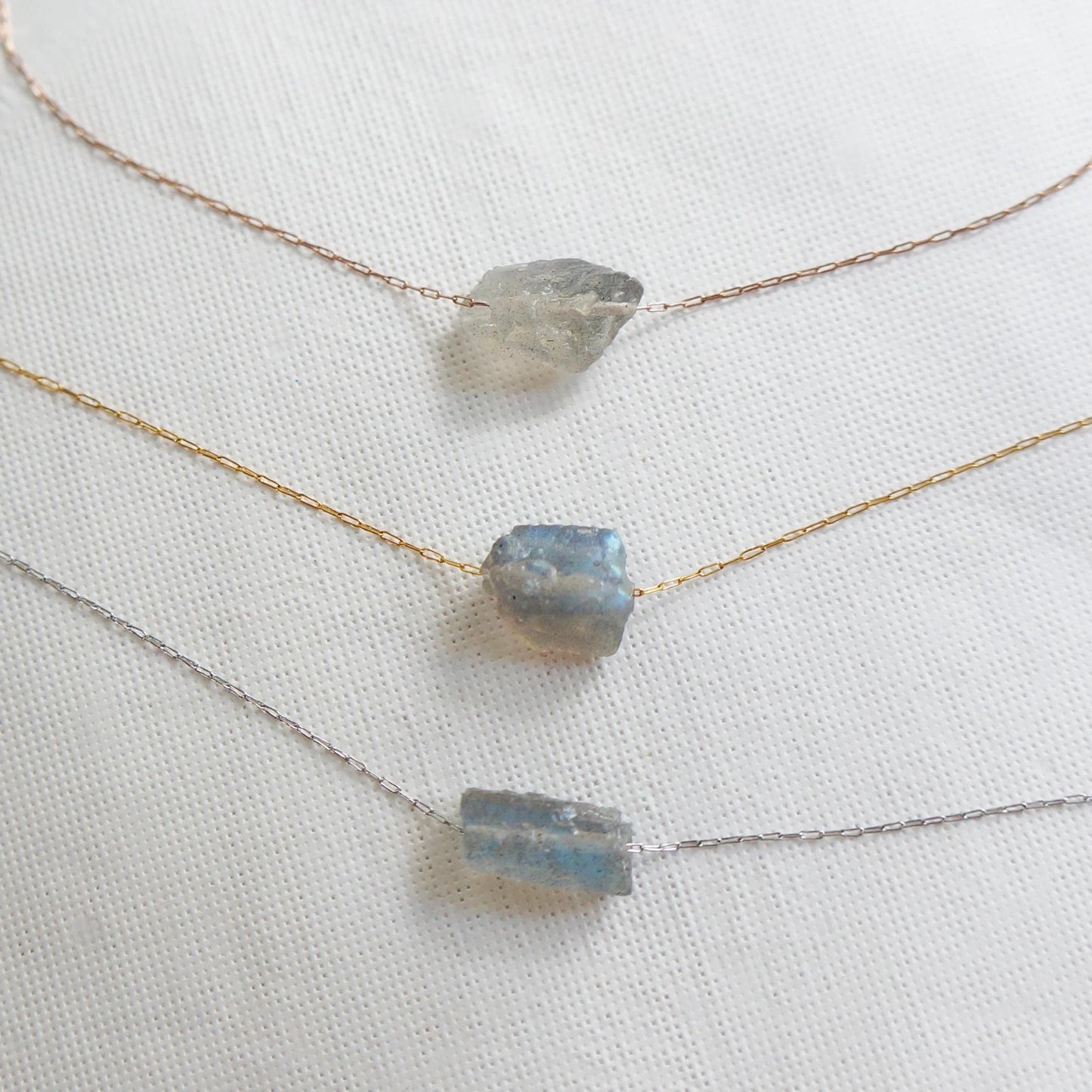 Raw Crystal Necklace Labradorite Necklace Rough Stone Layering Necklace Natural Labradorite Stone Pendant Powerful Necklace Natural Crystals