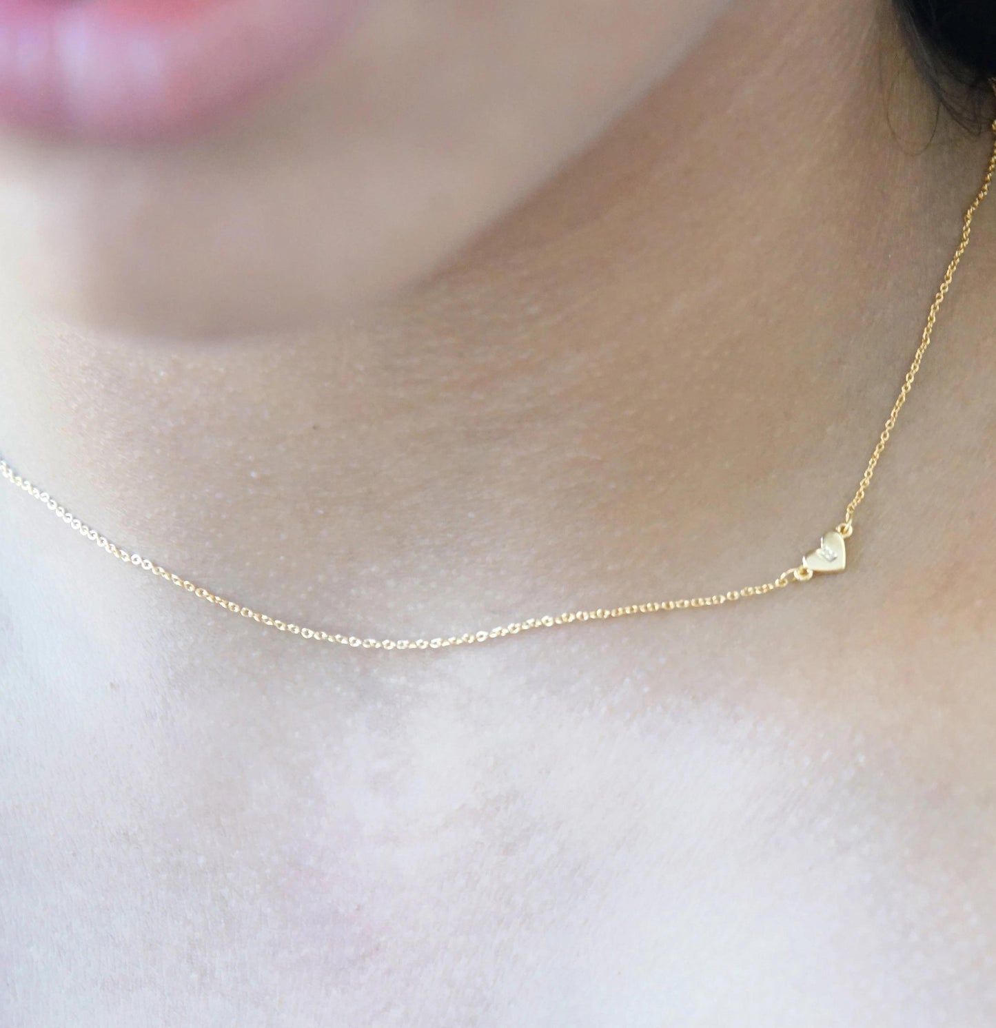 Minimalist Heart Necklace