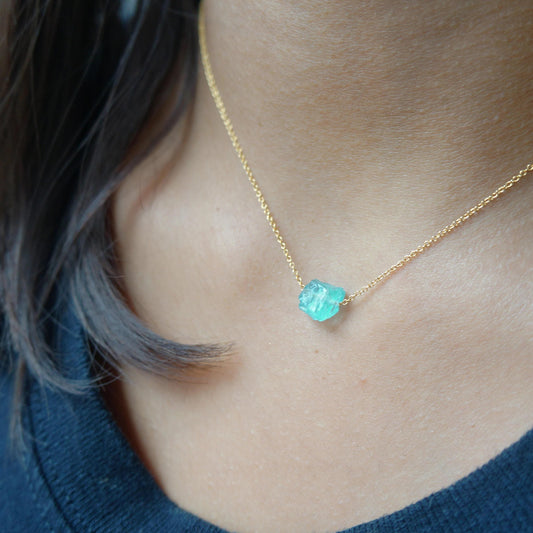 Apatite Crystal Necklace