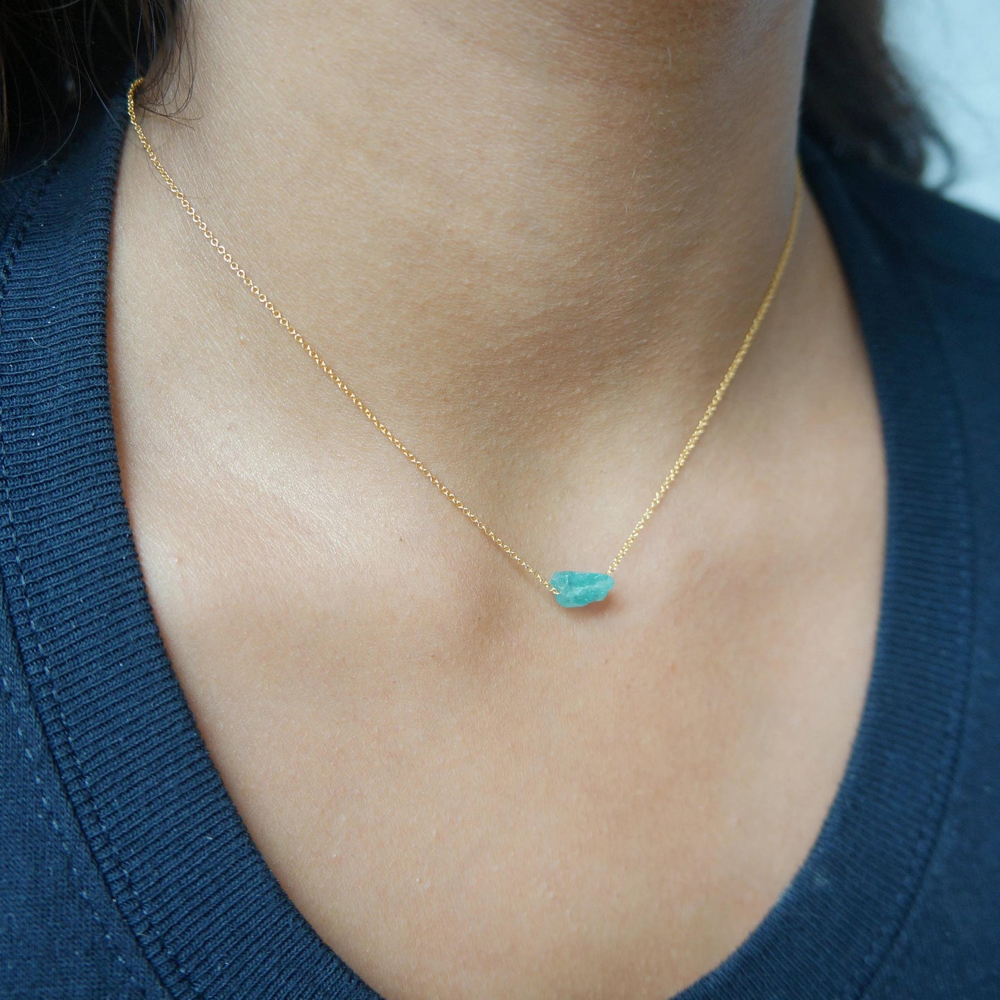 Apatite Crystal Necklace