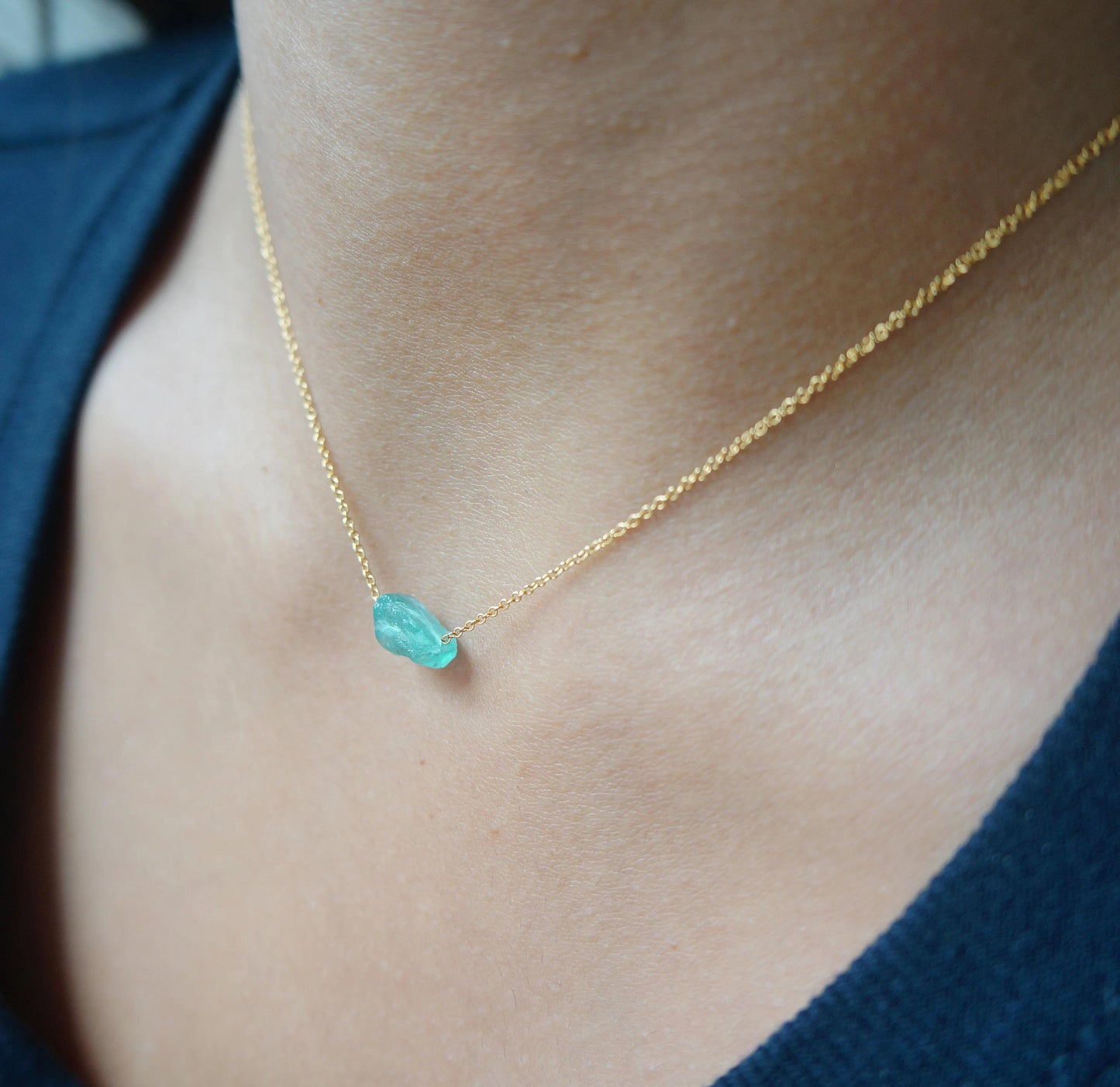 Apatite Crystal Necklace