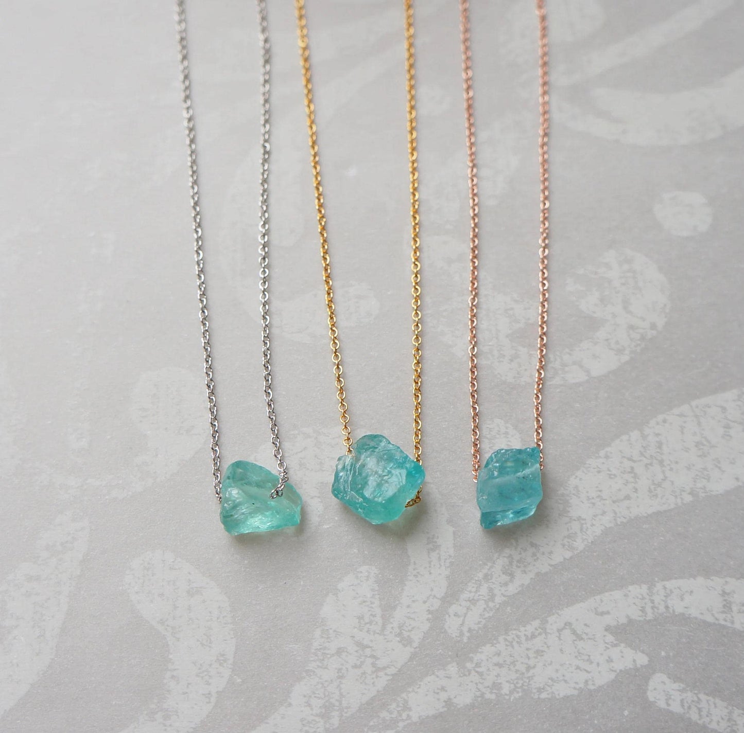 Apatite Crystal Necklace