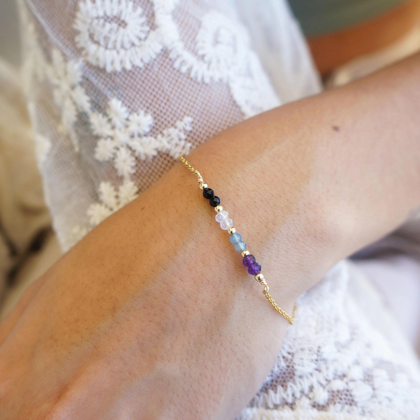 Muti Gemstone Bracelet Protection