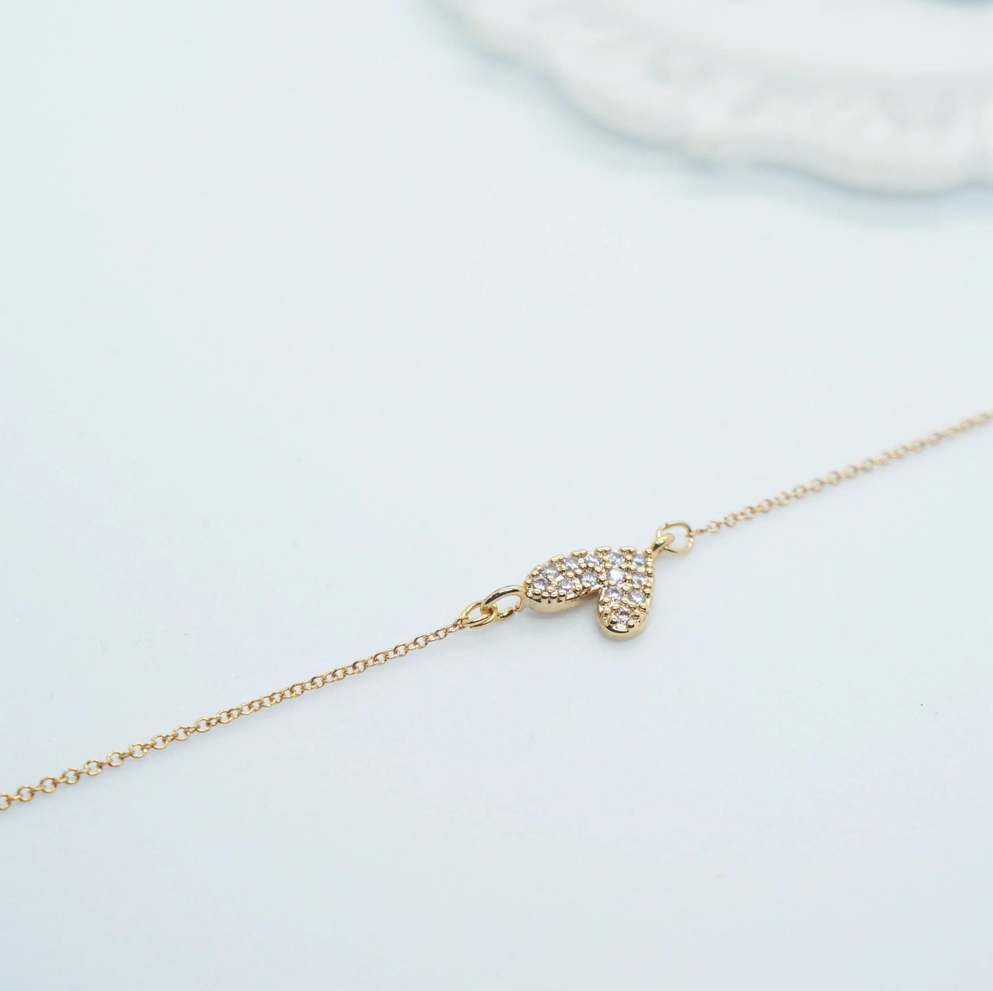 Horizontal Heart Necklace