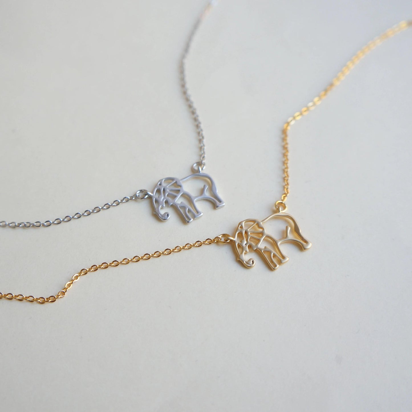 Elephant Necklace Good Luck Charm