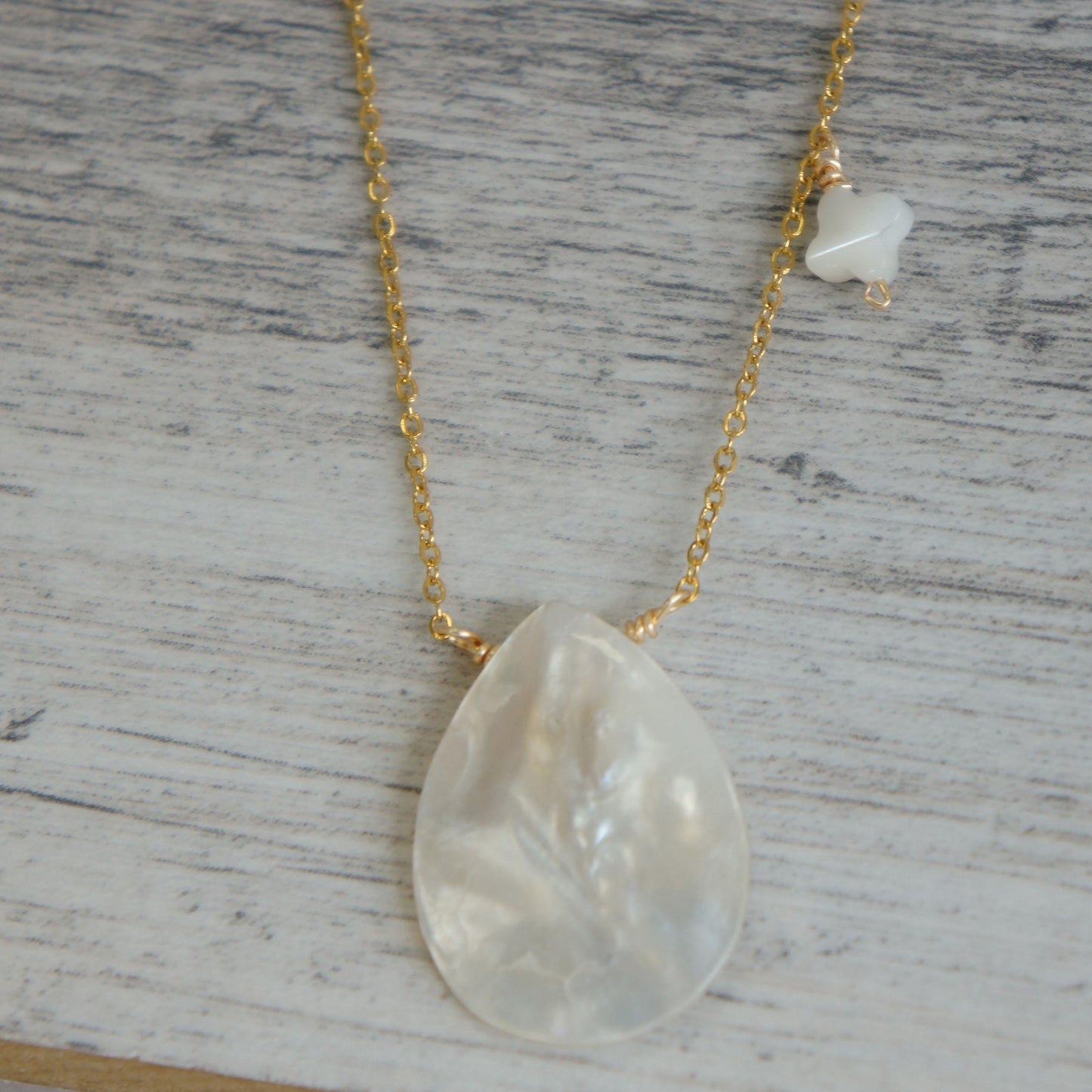 Beautiful Shell Necklace, Beach Inspired