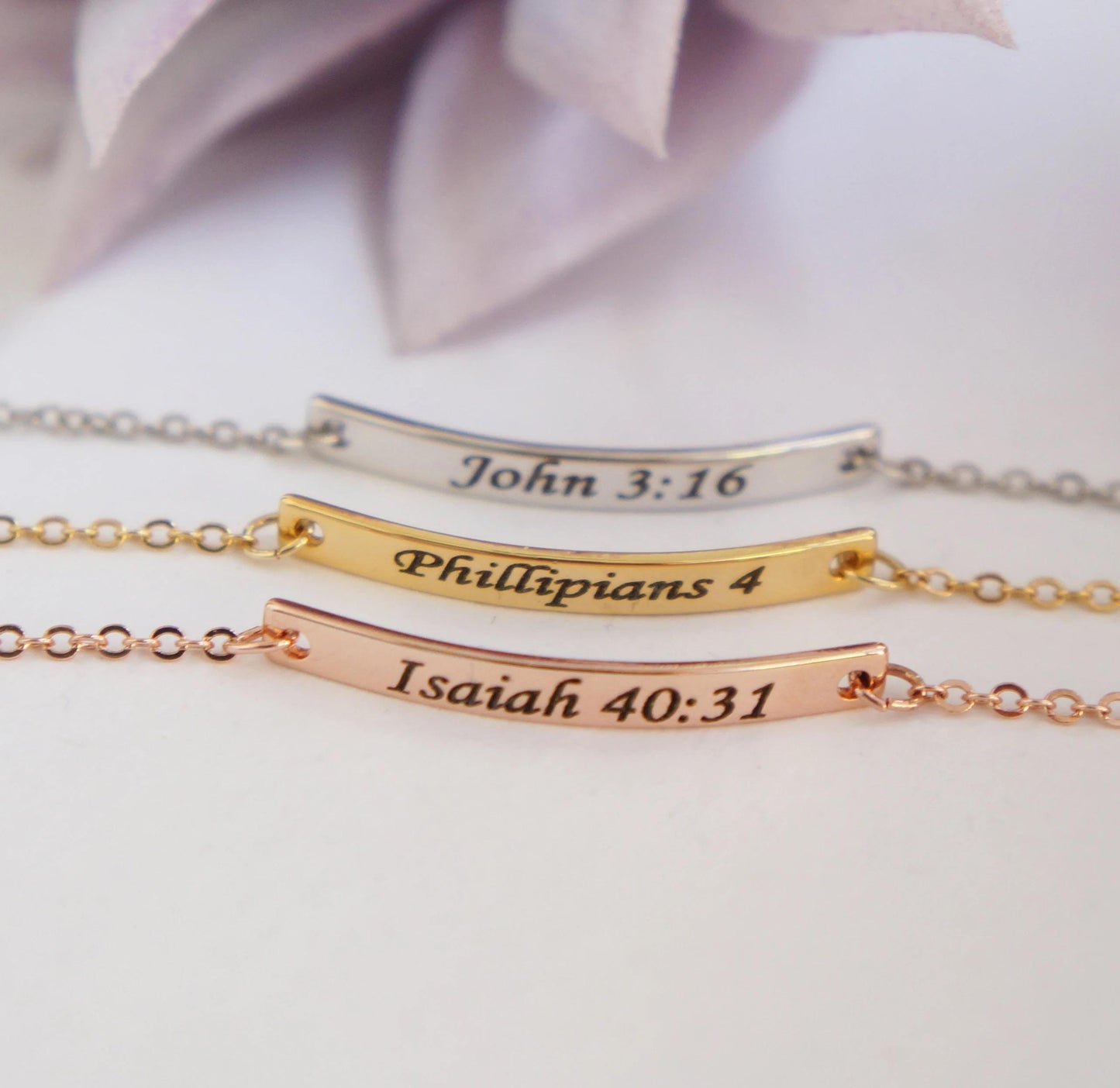 Bible Verse Bracelet Bible Study Gifts Personalized Bracelet for Women Friendship Bracelet Catholic Bracelet Sister Gift