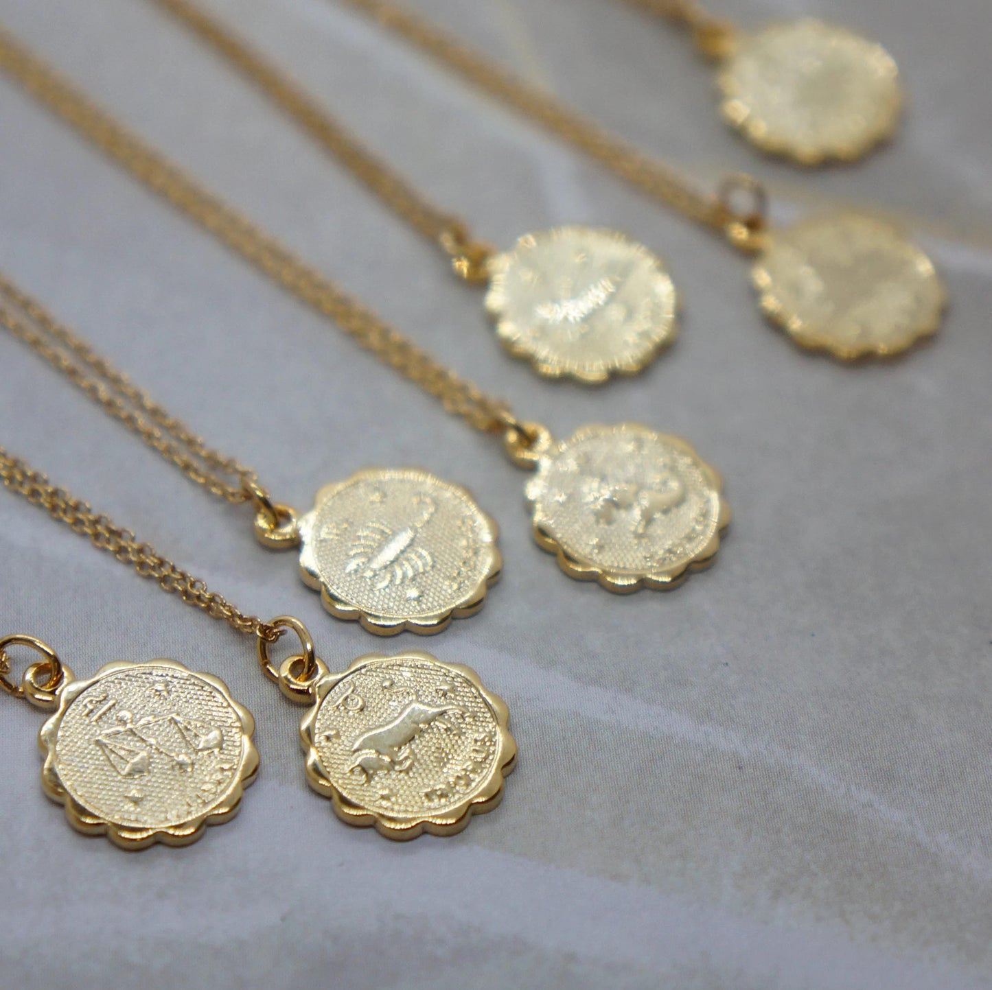 Coin Zodiac Necklace