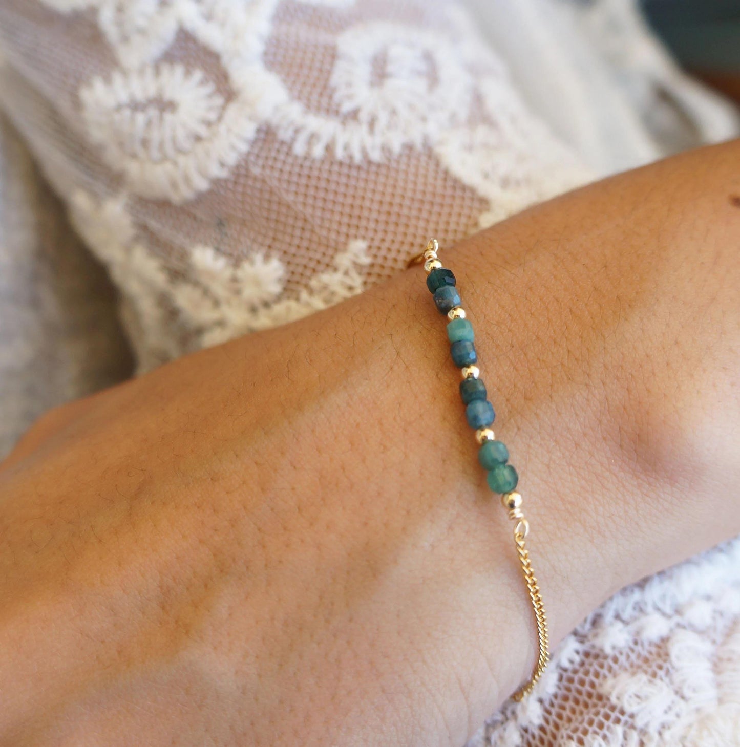 Colorful Natural Gemstone Bracelets