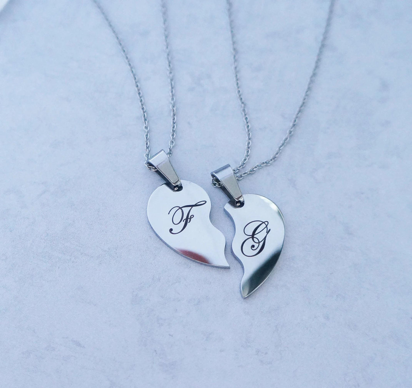 Half Heart DUAL Necklaces