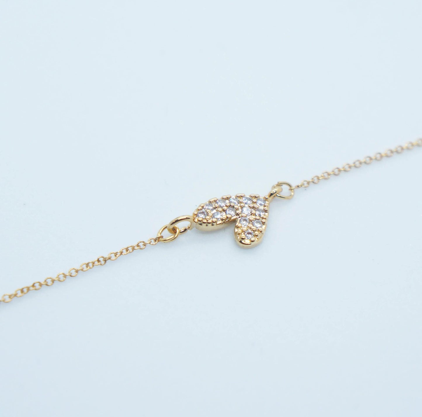 Horizontal Heart Necklace